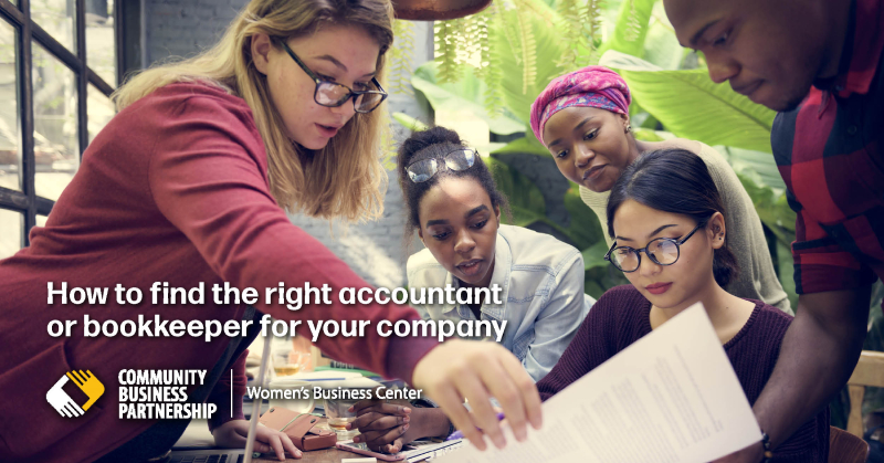 How to find the right accountant or bookkeeper for your company